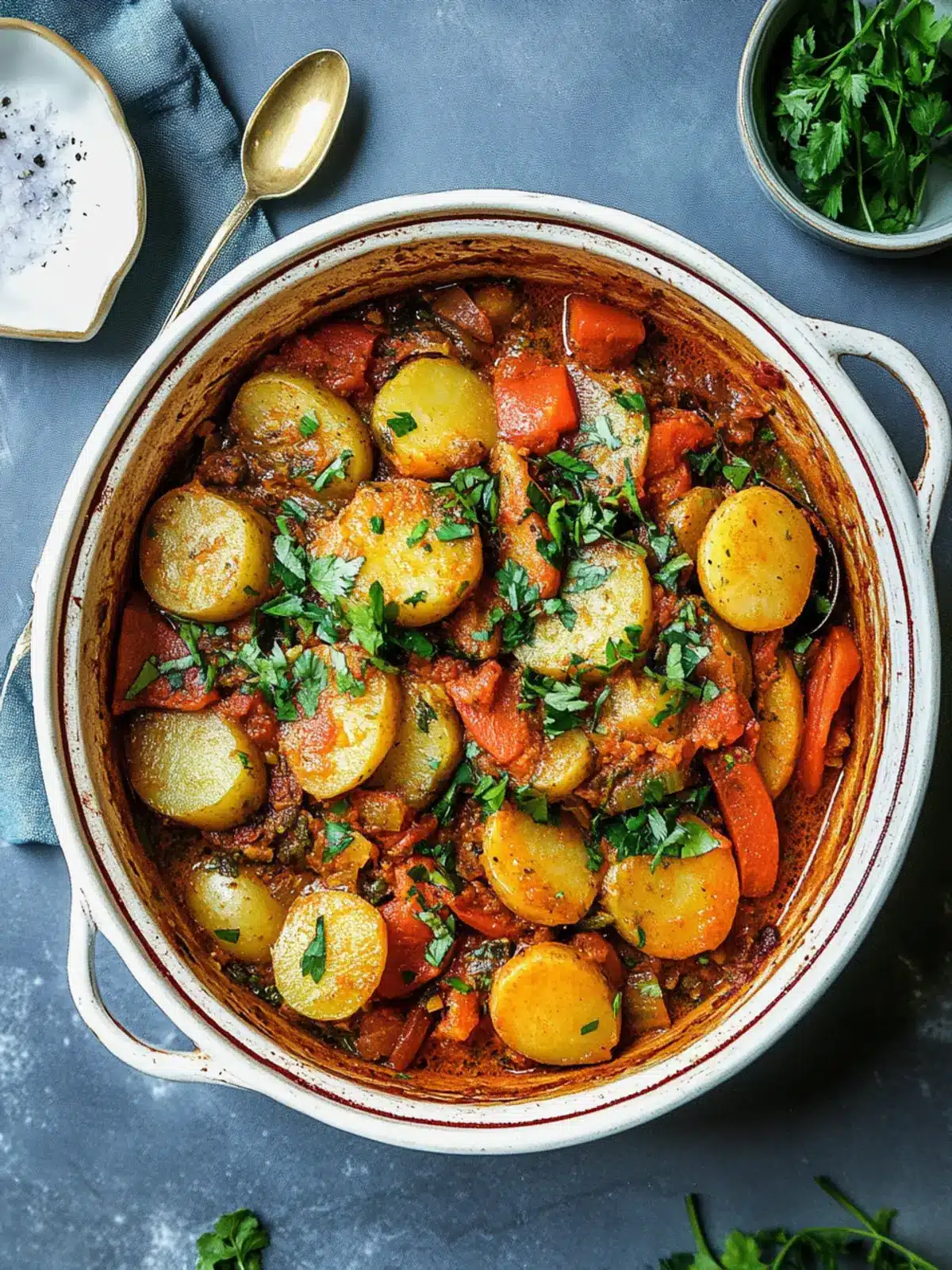 Savory Moroccan Potato Tagine: A Cozy Comfort Dish 2 Moroccan Potato Tagine