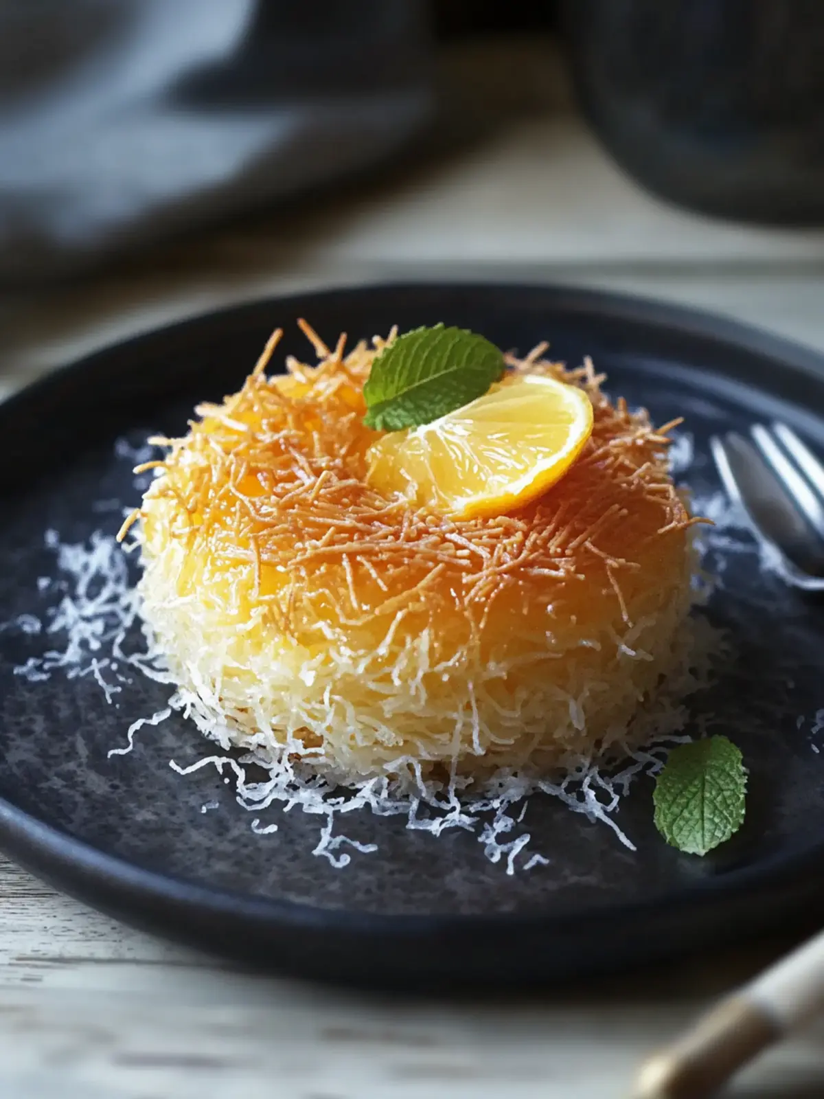 Irresistible Kataifi Galaktoboureko with Sweet Mastiha Twist 2 Kataifi Galaktoboureko