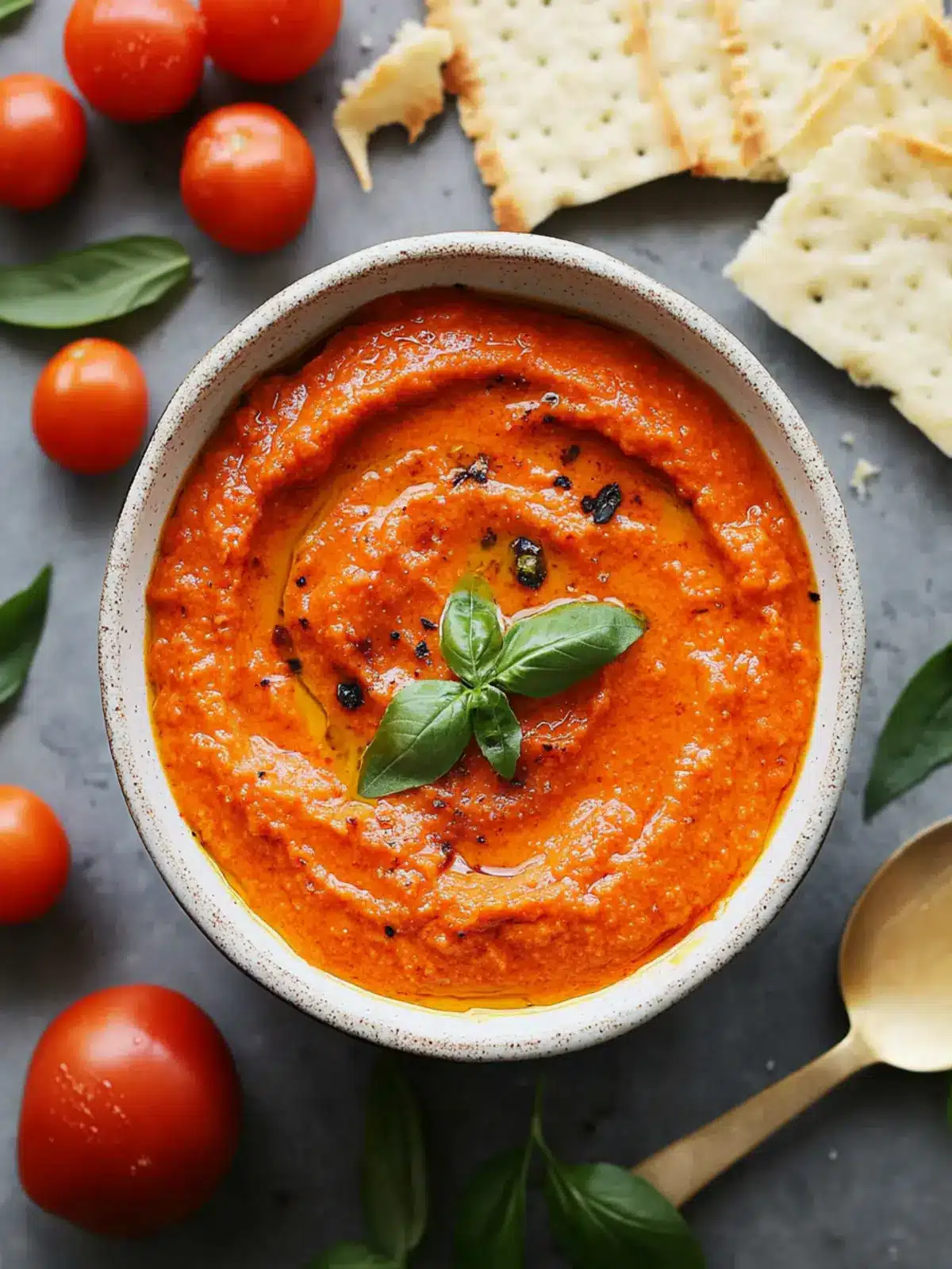 Creamy Roasted Red Pepper Spread: A Flavorful Delight for All 4 Roasted Red Pepper Spread