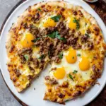 Satisfy Mornings with Protein-Packed Sausage & Egg Breakfast Pizza 12 Sausage & Egg Breakfast Pizza