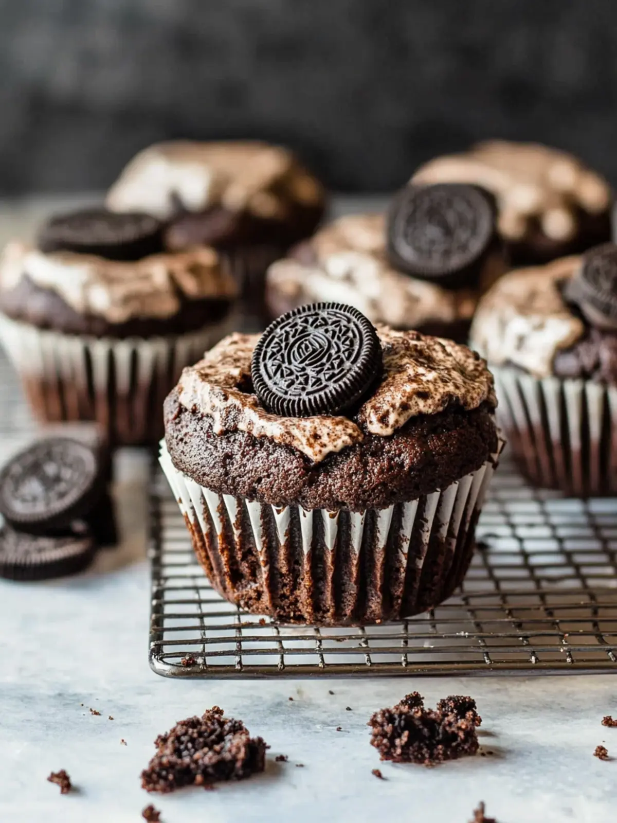 Decadent Chocolate Oreo Muffins for Your Sweet Tooth Cravings 2 Chocolate Oreo Muffins