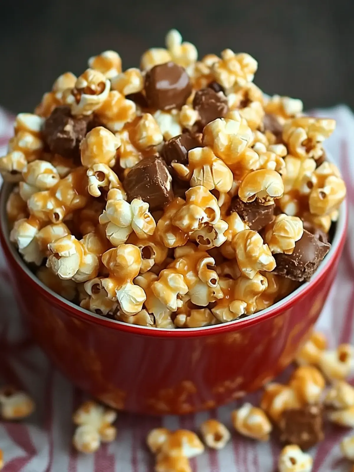 Decadent Snickers Popcorn: A Sweet Twist on Snack Time 2 Snickers Popcorn