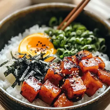 Savory Spam Musubi Bowl: Easy, Budget-Friendly Delight 9 Spam Musubi Bowl