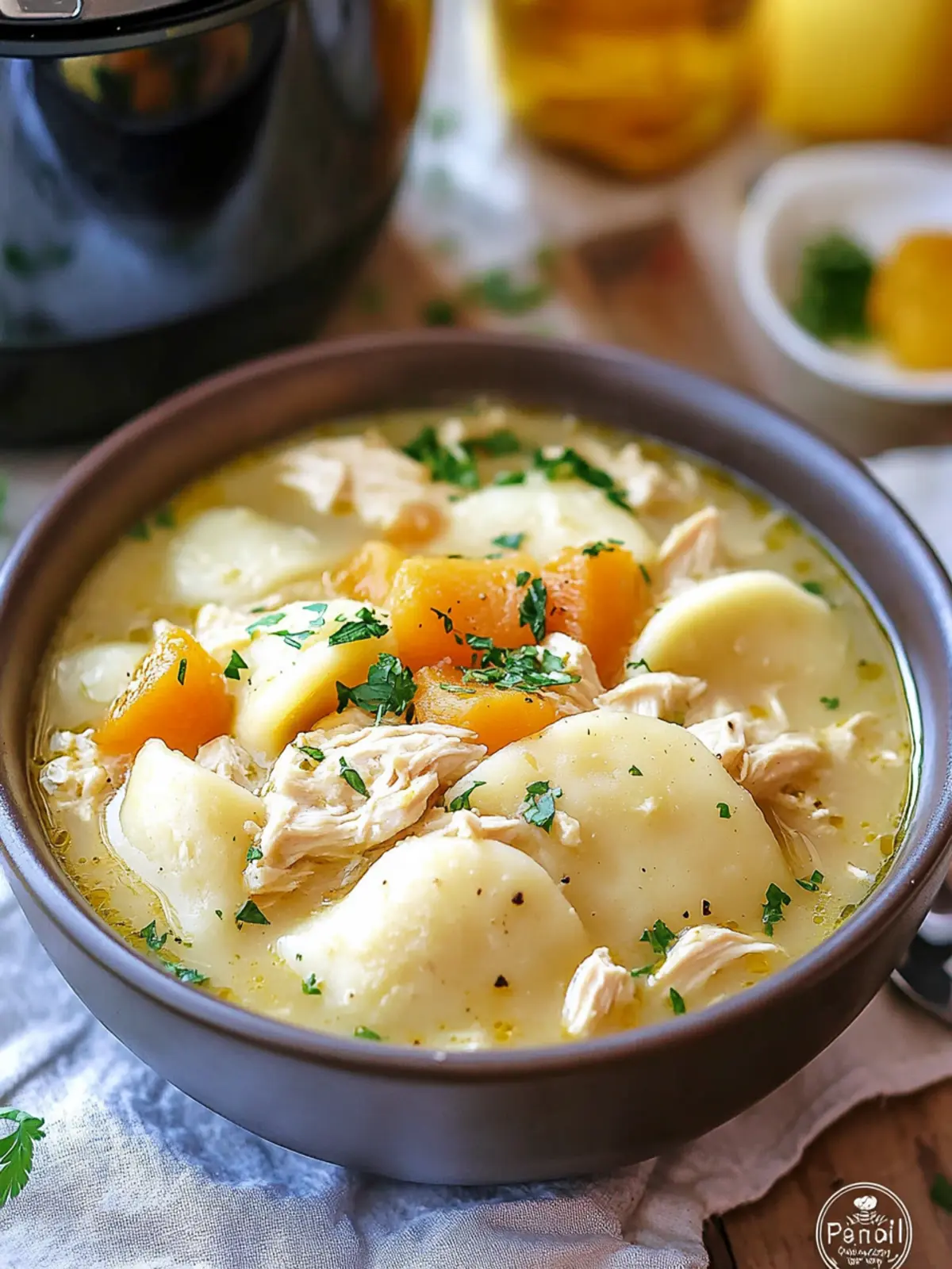 Crock Pot Chicken Pierogi Stew: Cozy Comfort for Cold Nights 2 Crock Pot Chicken Pierogi Stew