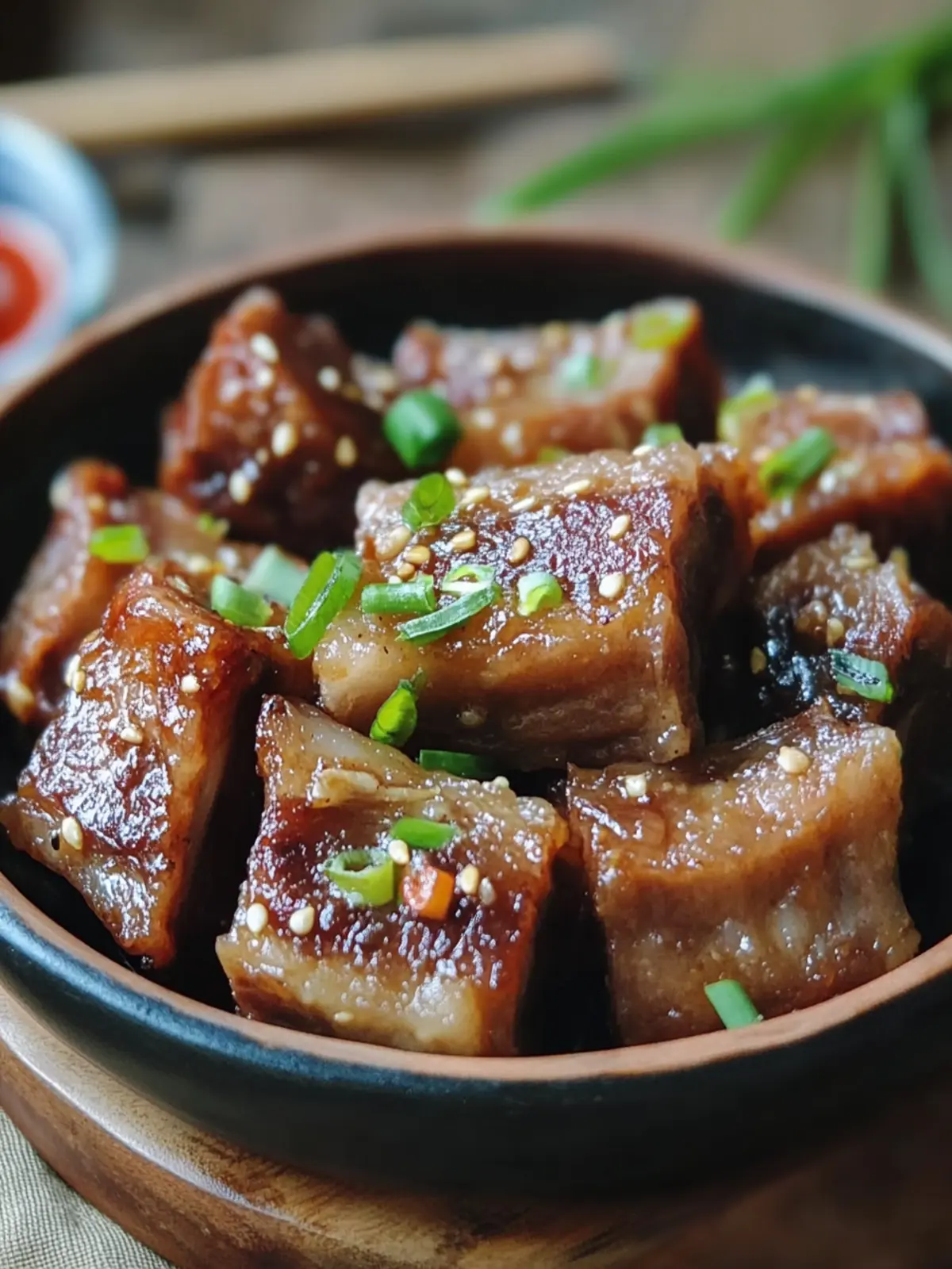Steamed Garlic Ribs with Taro: A Flavorful Home Delight 3 Steamed Garlic Ribs with Taro