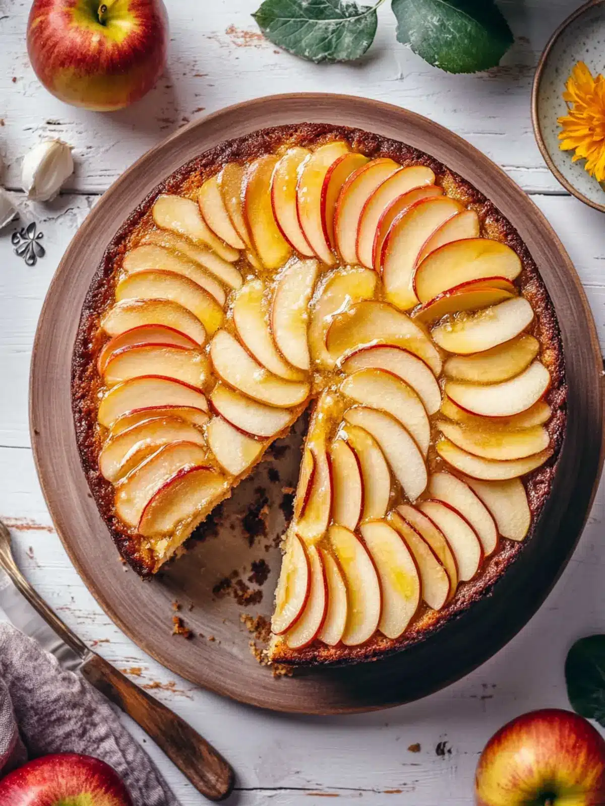 Delicious Apple Yogurt Cake to Brighten Your Baking Day 4 Apple Yogurt Cake