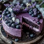 Blueberry Chocolate Lavender Dream Cake for Sweet Indulgence 4 Blueberry Chocolate Lavender Dream Cake