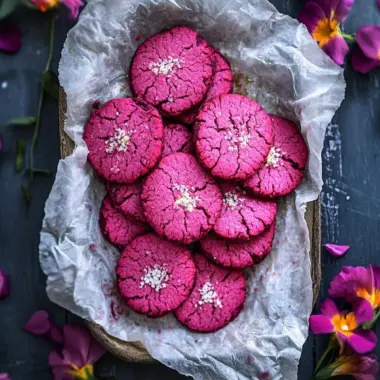 Rose & Beet Pink Cookies for a Deliciously Colorful Treat 9 Rose & Beet Pink Cookies