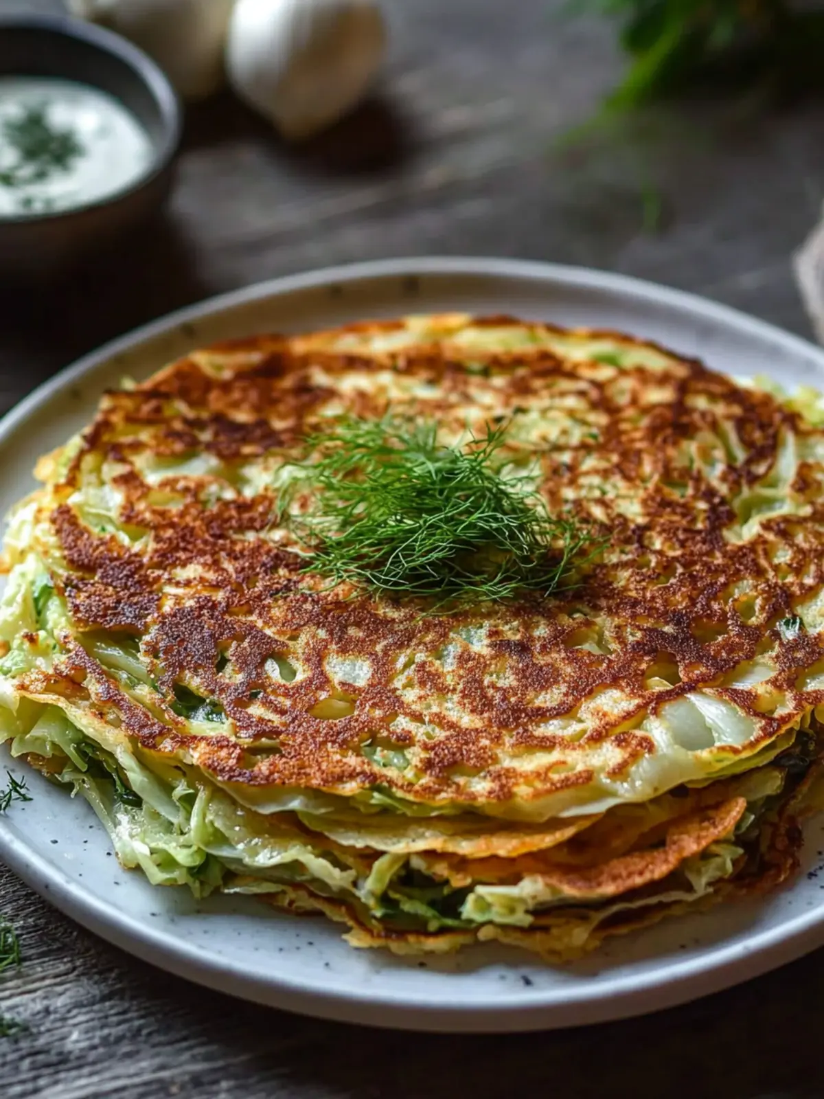 Crispy Cabbage Pancake: Your New Flavorful Veggie Fix 3 Crispy Cabbage Pancake