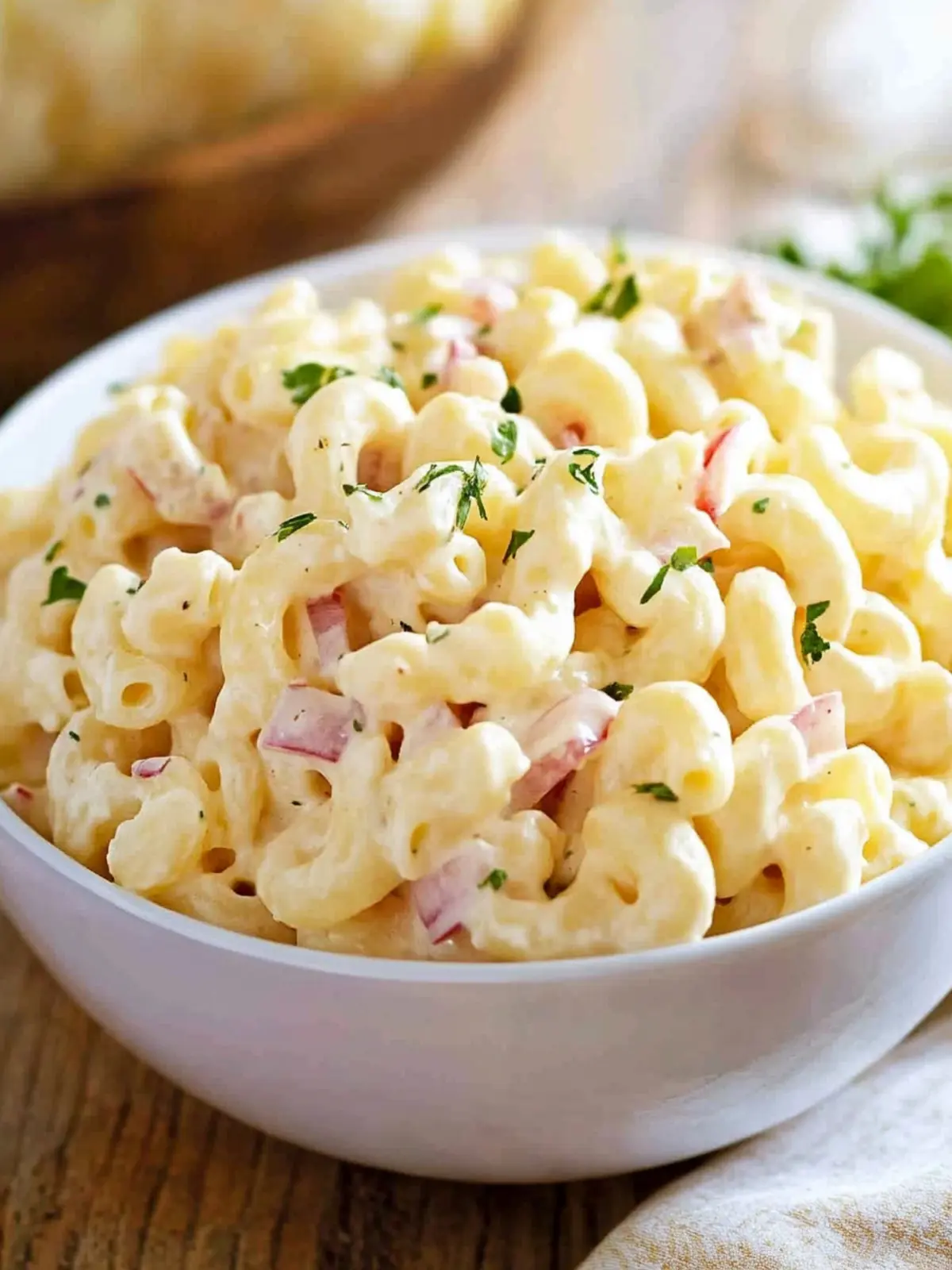 Deliciously Creamy Elbow Macaroni Salad for Summer Picnics 5 Elbow Macaroni Salad