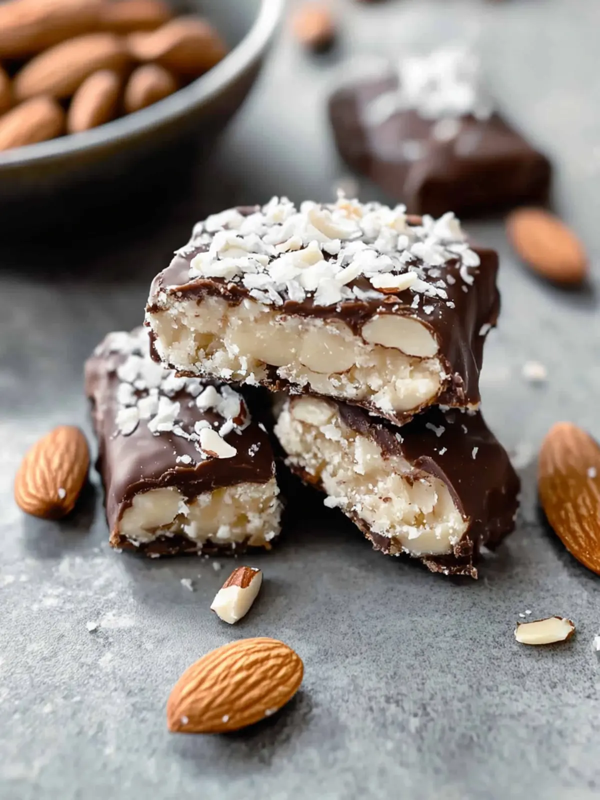 Delicious Almond Joy Bars: Homemade Treats You'll Crave 4 Almond Joy Bars