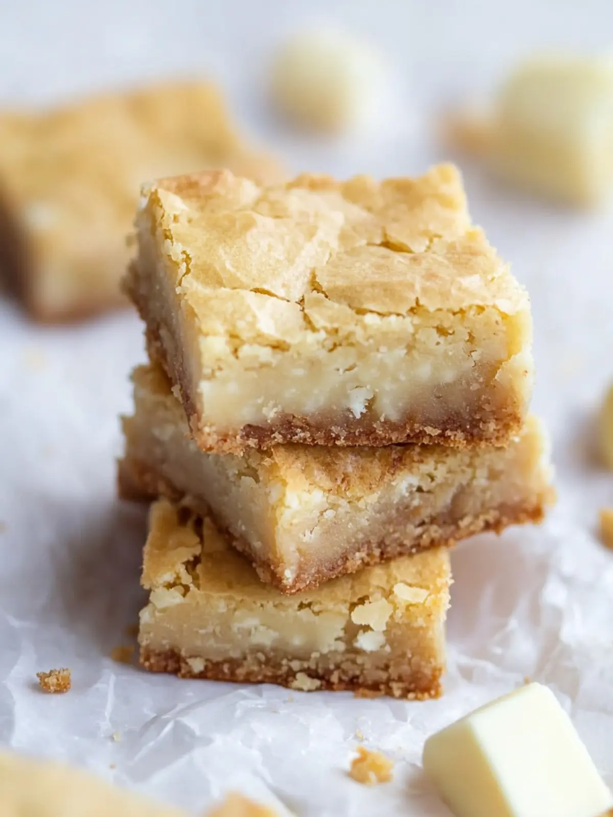 Decadent White Chocolate Brownies You Can’t Resist 5 White Chocolate Brownies