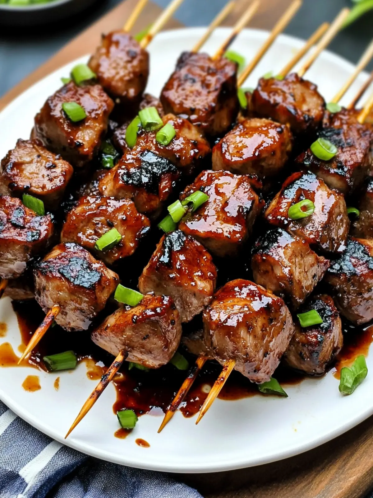 Grilled Hoisin Pork Tenderloin Skewers for Flavorful Nights 3 Grilled Hoisin Pork Tenderloin Skewers