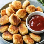 Crispy Vegan Pan-Fried Tofu Nuggets for Ultimate Snack Bliss 8 Vegan Pan-Fried Tofu Nuggets