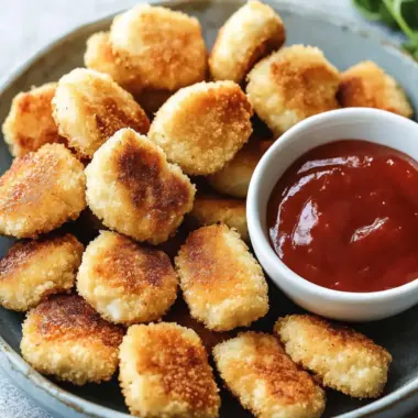 Crispy Vegan Pan-Fried Tofu Nuggets for Ultimate Snack Bliss 9 Vegan Pan-Fried Tofu Nuggets