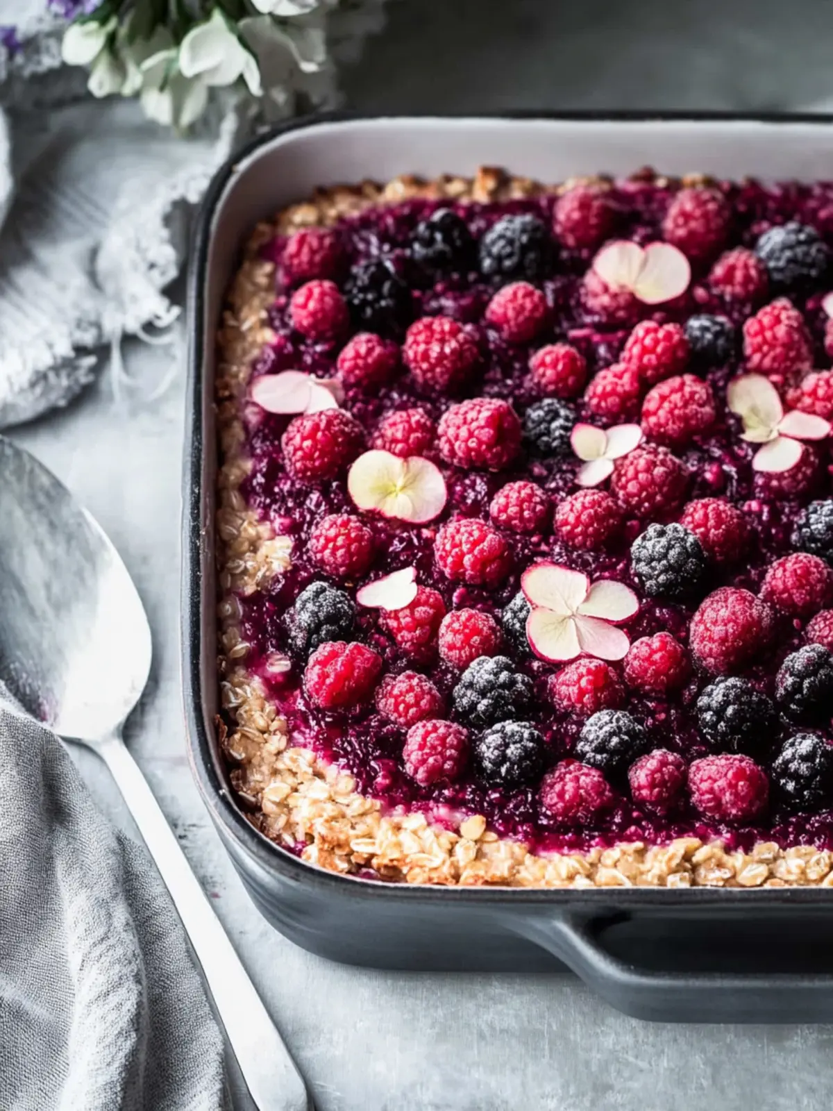 Delicious Millet Breakfast Bake With Berries for Easy Mornings 4 Millet Breakfast Bake With Berries