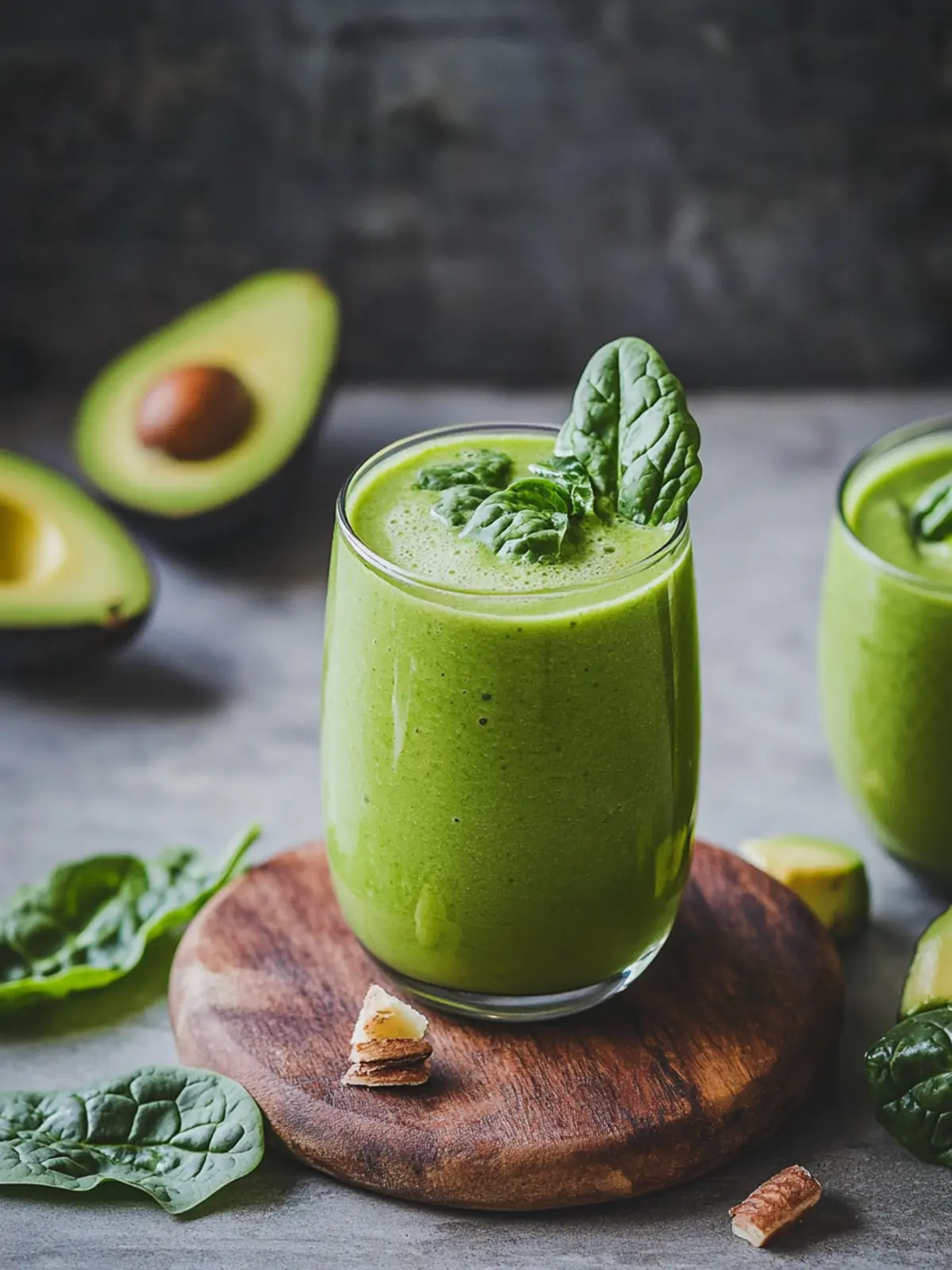 Spinach Avocado Green Power Smoothie for Vibrant Energy 4 Spinach Avocado Green Power Smoothie