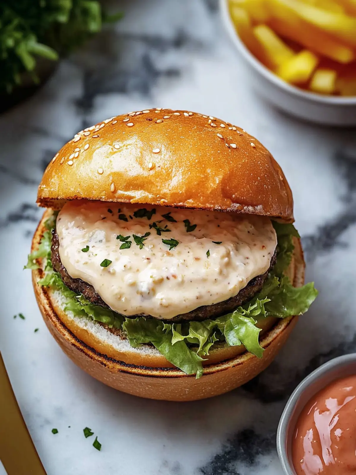 Cottage Cheese Burger Sauce: Creamy, Tangy, Guilt-Free Delight 2 Cottage Cheese Burger Sauce
