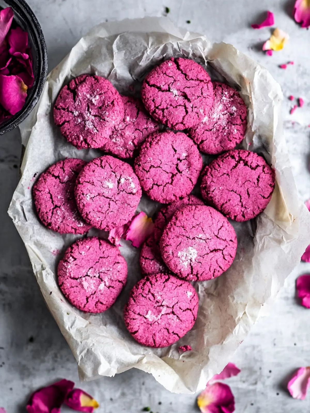 Rose & Beet Pink Cookies for a Deliciously Colorful Treat 3 Rose & Beet Pink Cookies