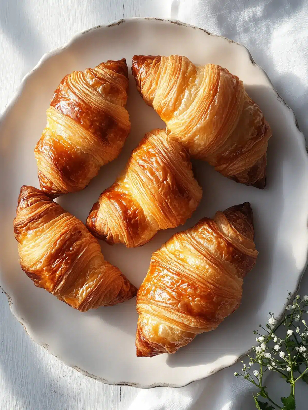 Crispy Rice Paper Croissants: A Fun Twist on Classic Flavor 3 Rice Paper Croissants