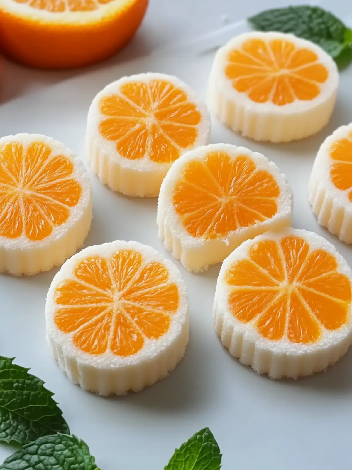 Sweet Orange Cream Cheese Mints that Brighten Your Day 2 Sweet Orange Cream Cheese Mints