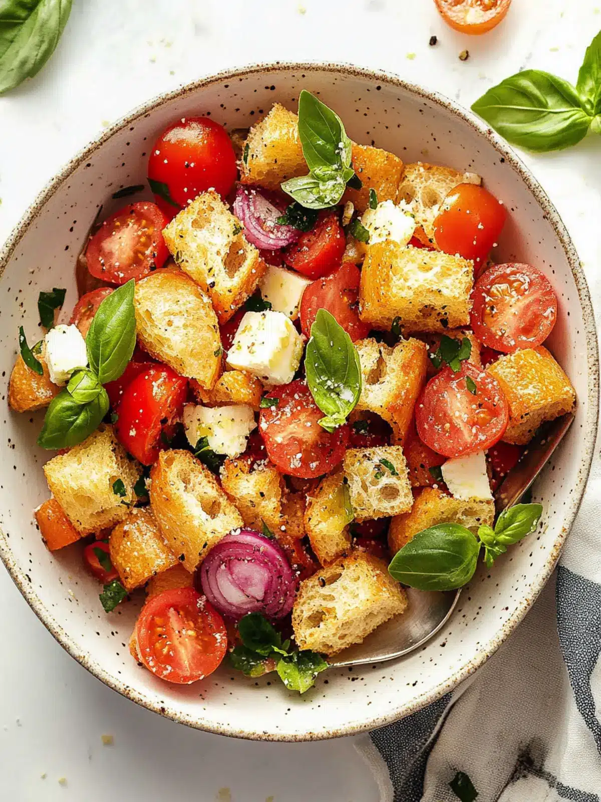 Delicious Panzanella Salad Perfect for Summer Gatherings 4 Panzanella
