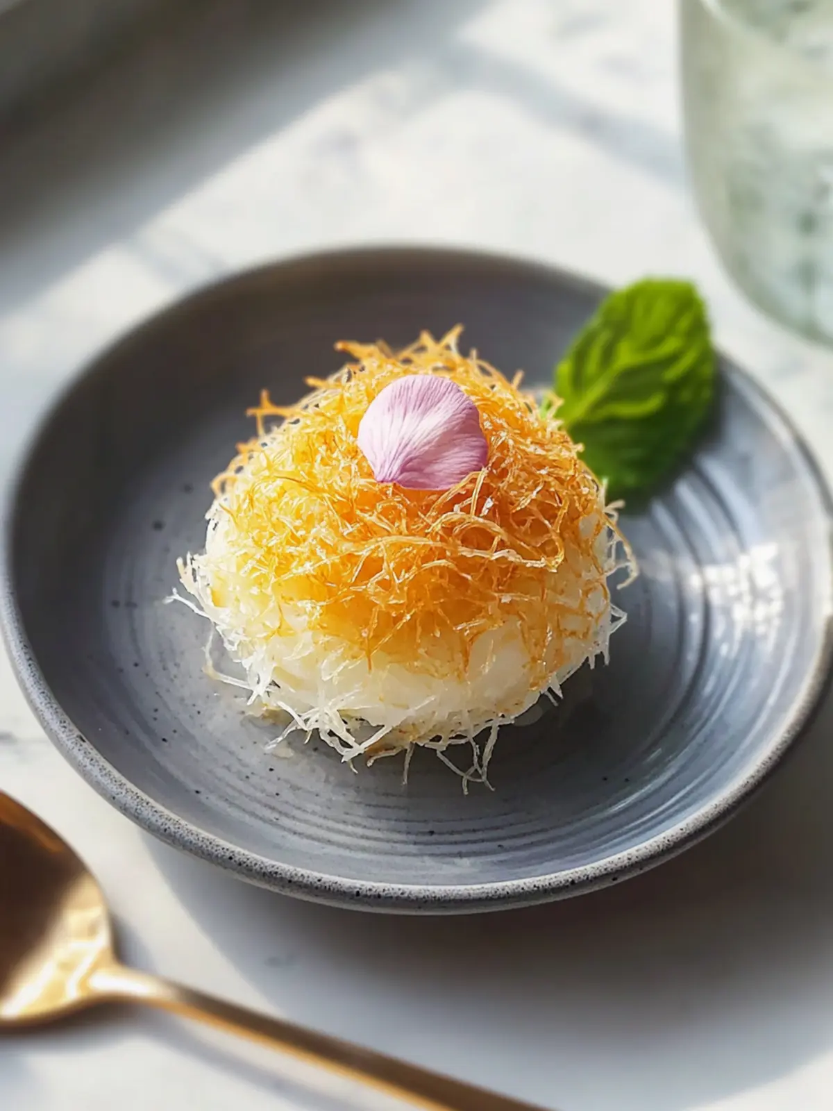 Irresistible Kataifi Galaktoboureko with Sweet Mastiha Twist 5 Kataifi Galaktoboureko