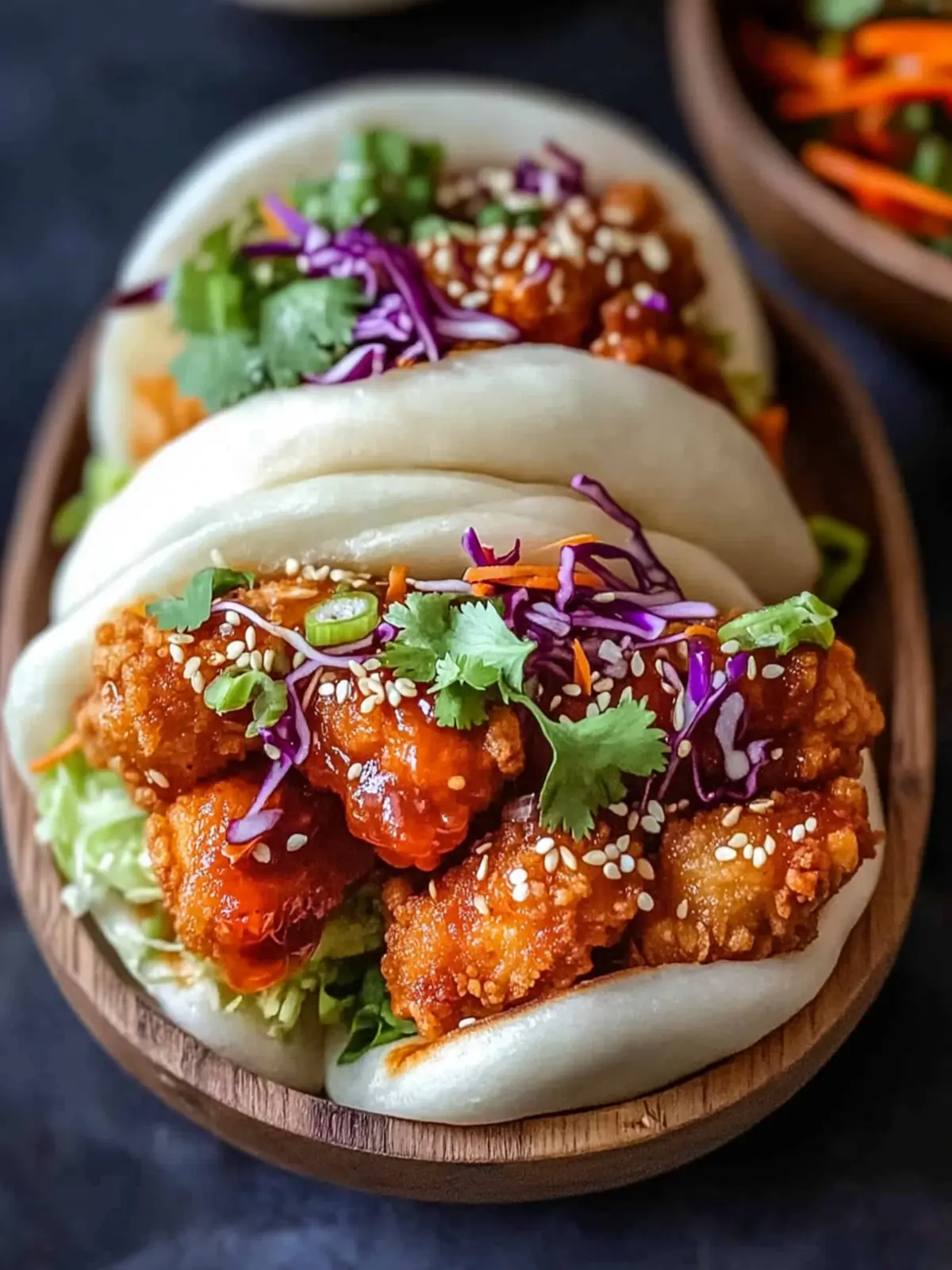 California Love Fried Chicken Bao: A Flavor Explosion! 3 California Love Fried Chicken Bao