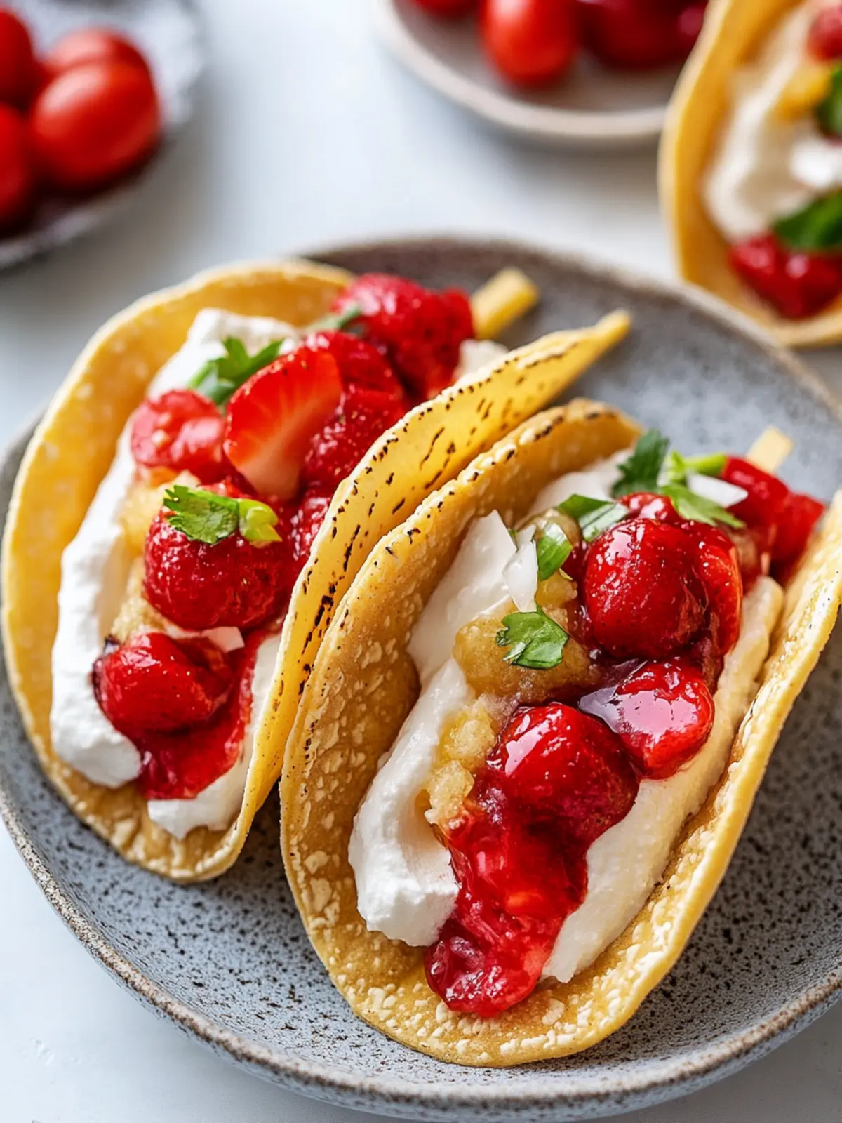 Delight in Cheesecake Tacos: A Sweet Twist You'll Love 3 Cheesecake Tacos