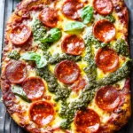 Pepperoni and Roasted Jalapeno Pesto Pan Pizza: Homemade Bliss 15 Pepperoni and Roasted Jalapeno Pesto Pan Pizza