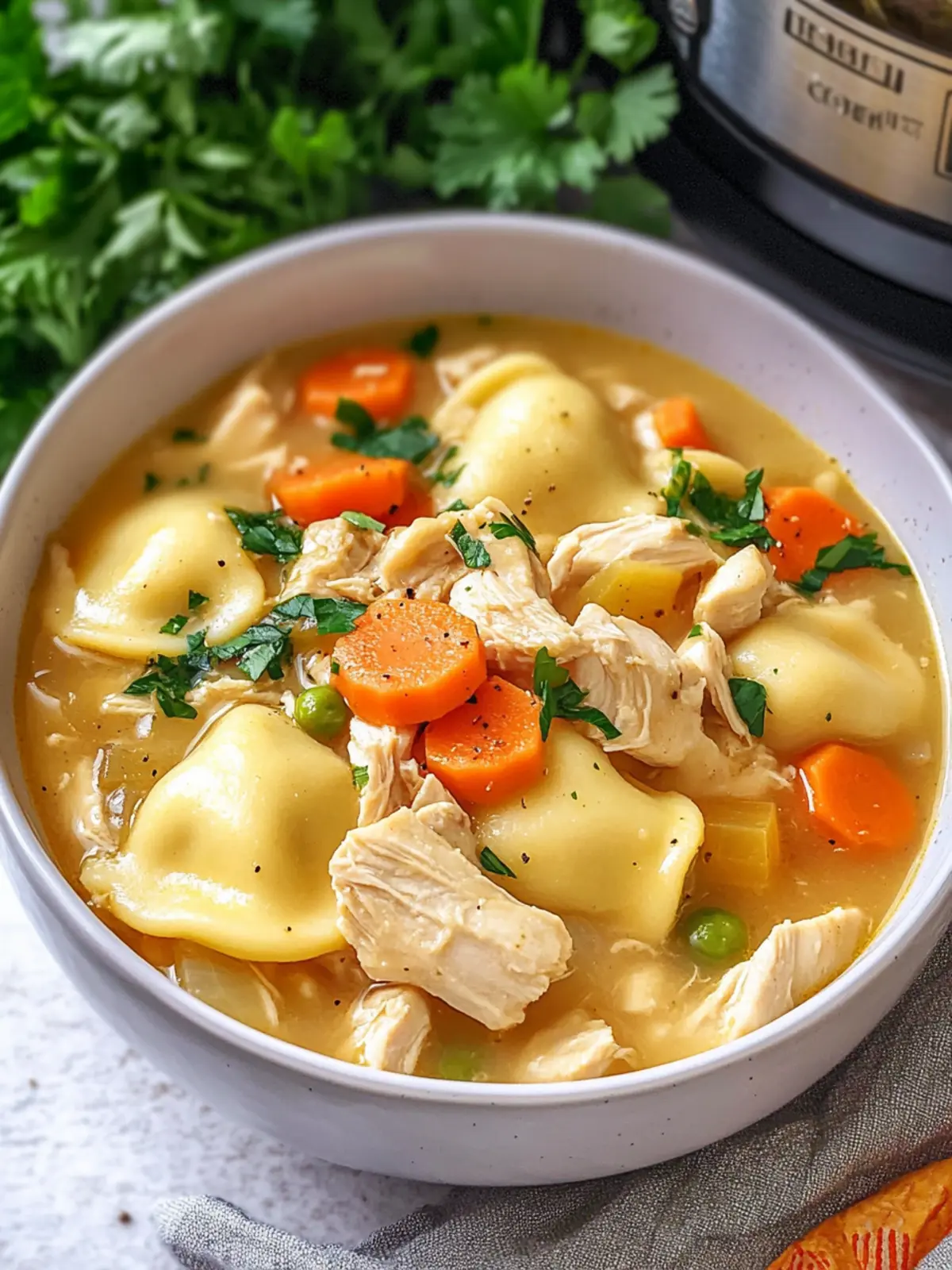 Crock Pot Chicken Pierogi Stew: Cozy Comfort for Cold Nights 4 Crock Pot Chicken Pierogi Stew