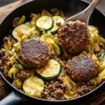 Savory Hamburger and Zucchini Skillet Ready in 30 Minutes 15 Hamburger and Zucchini Skillet