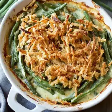 Easy Green Bean Casserole for a Cozy Homemade Dinner 9 Green Bean Casserole