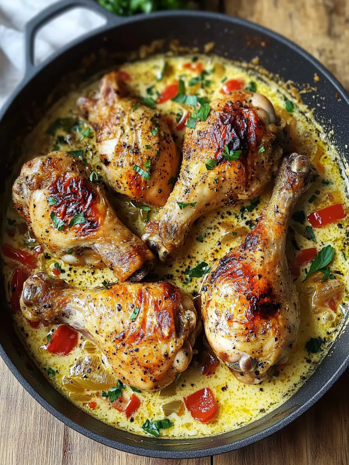 Savor Creamy Black Pepper Chicken Drumsticks Like Never Before 4 Creamy Black Pepper Chicken Drumsticks