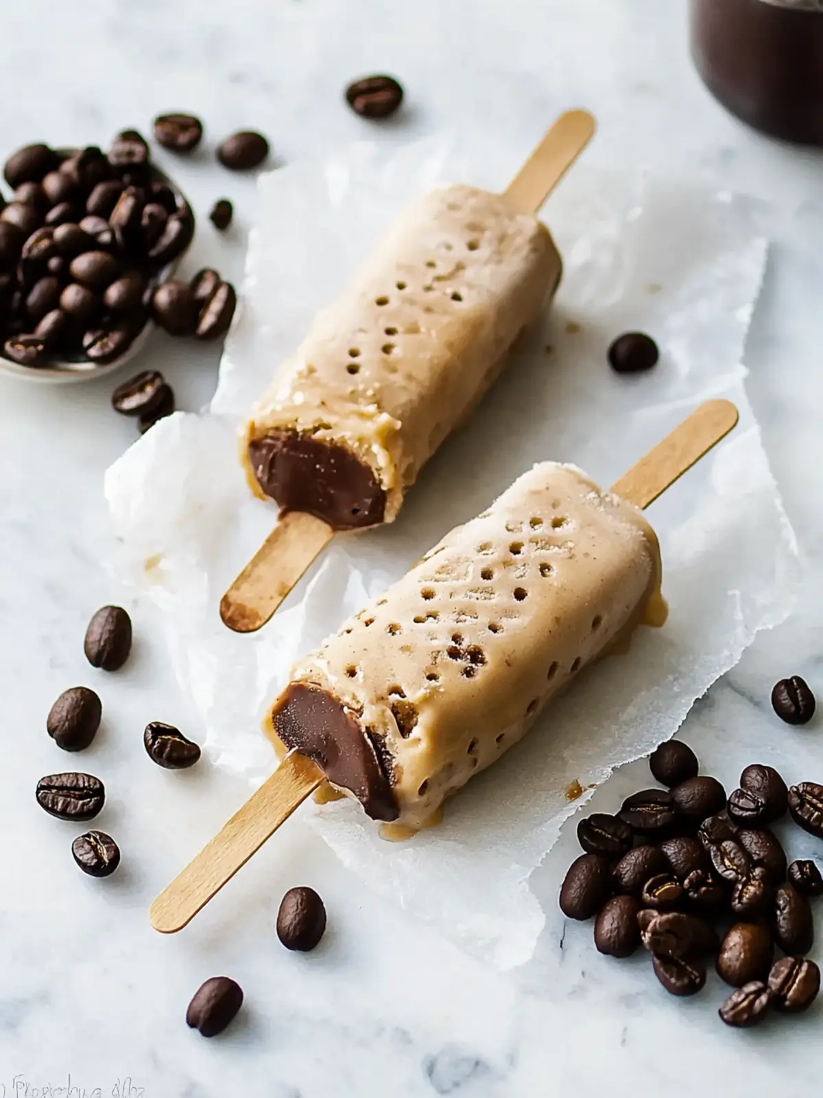 Deliciously Creamy Coffee Ice Cream Bars for Coffee Lovers 4 Coffee Ice Cream Bars