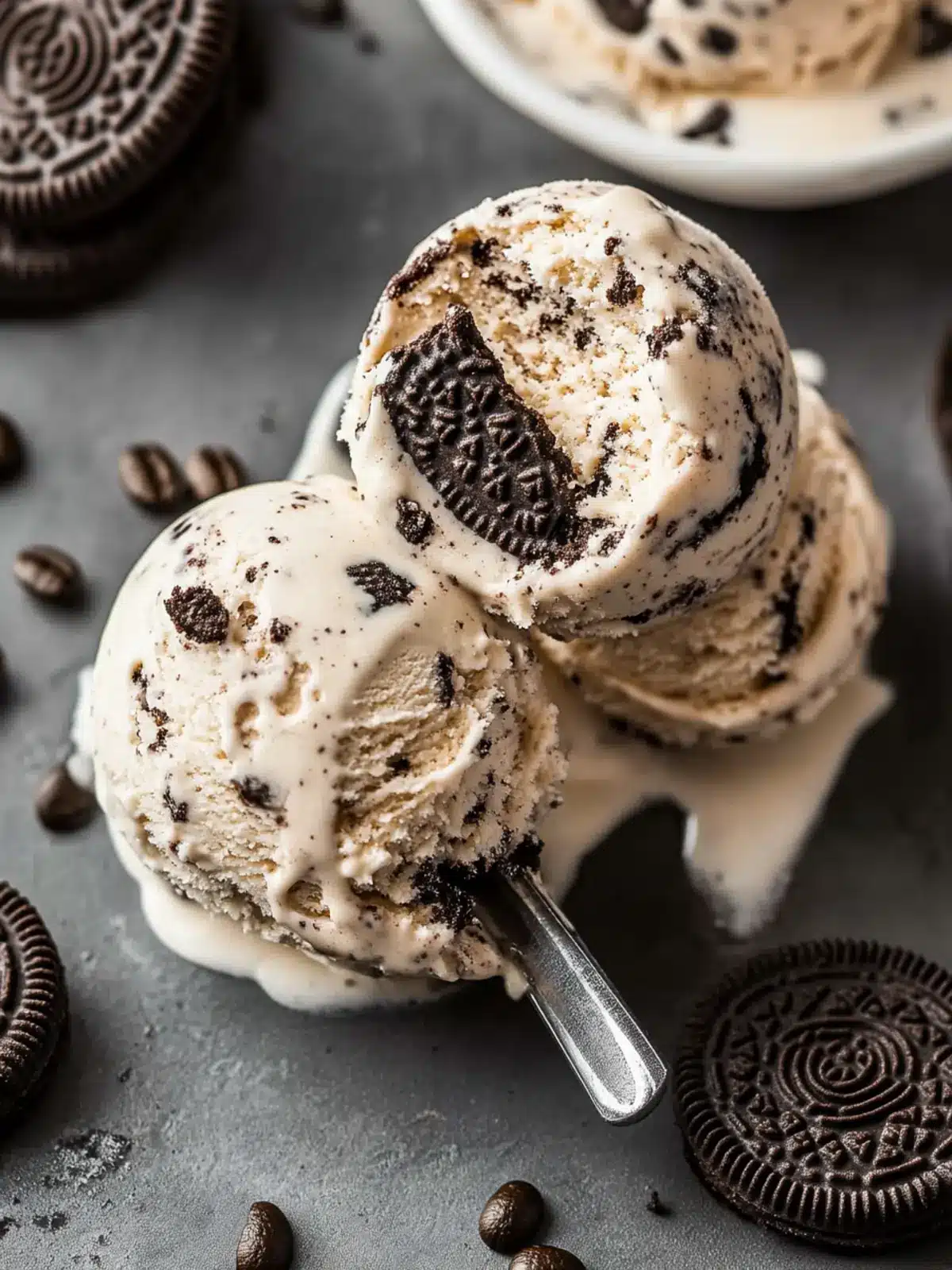 Indulge in Creamy Coffee Oreo Ice Cream at Home 4 Coffee Oreo Ice Cream