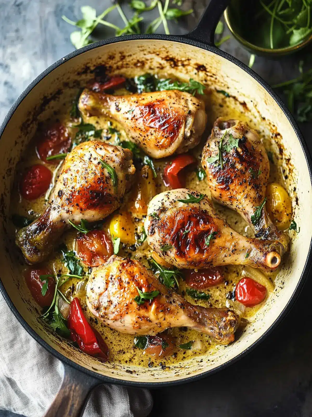 Savor Creamy Black Pepper Chicken Drumsticks Like Never Before 2 Creamy Black Pepper Chicken Drumsticks