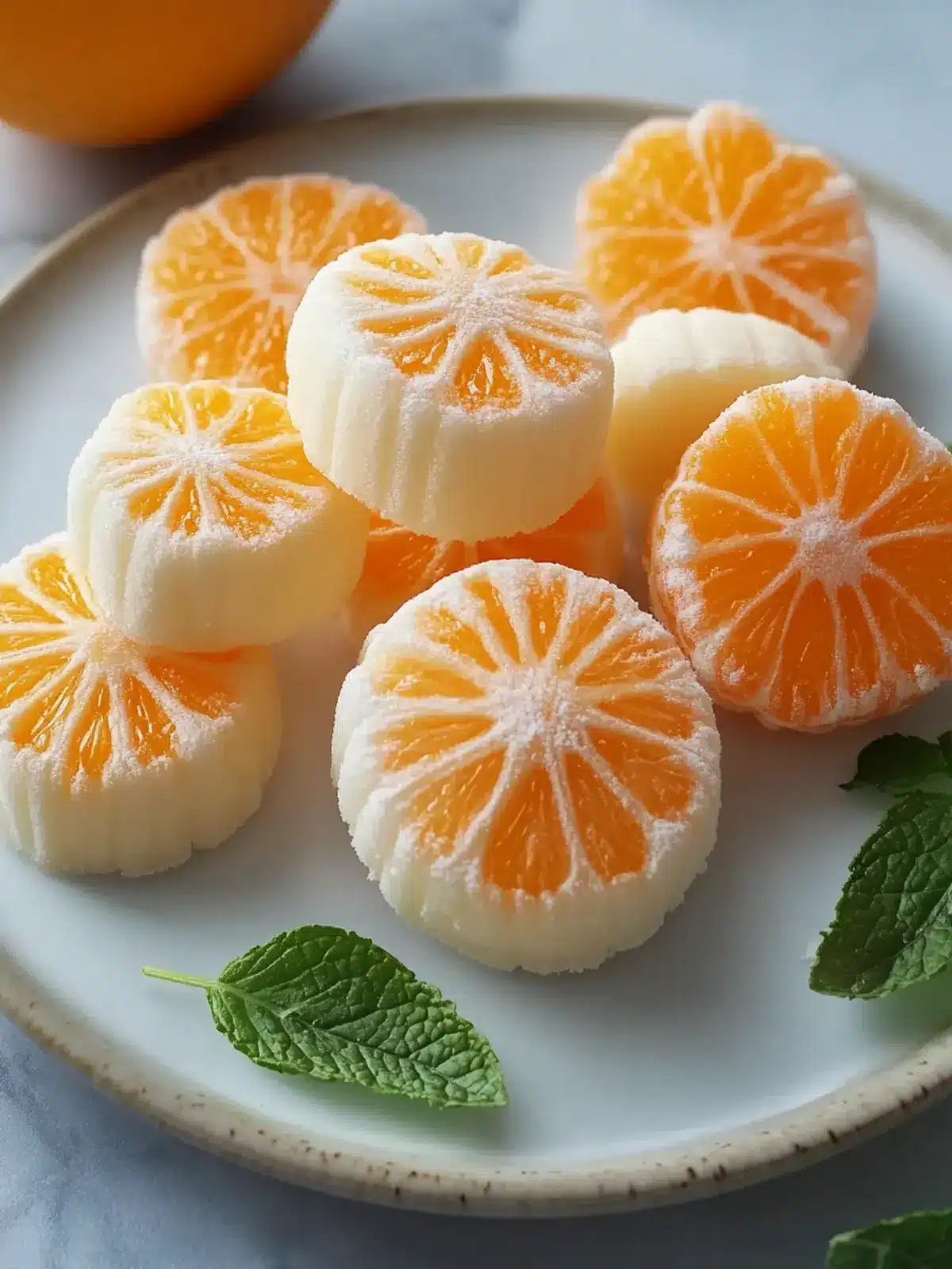 Sweet Orange Cream Cheese Mints that Brighten Your Day 5 Sweet Orange Cream Cheese Mints