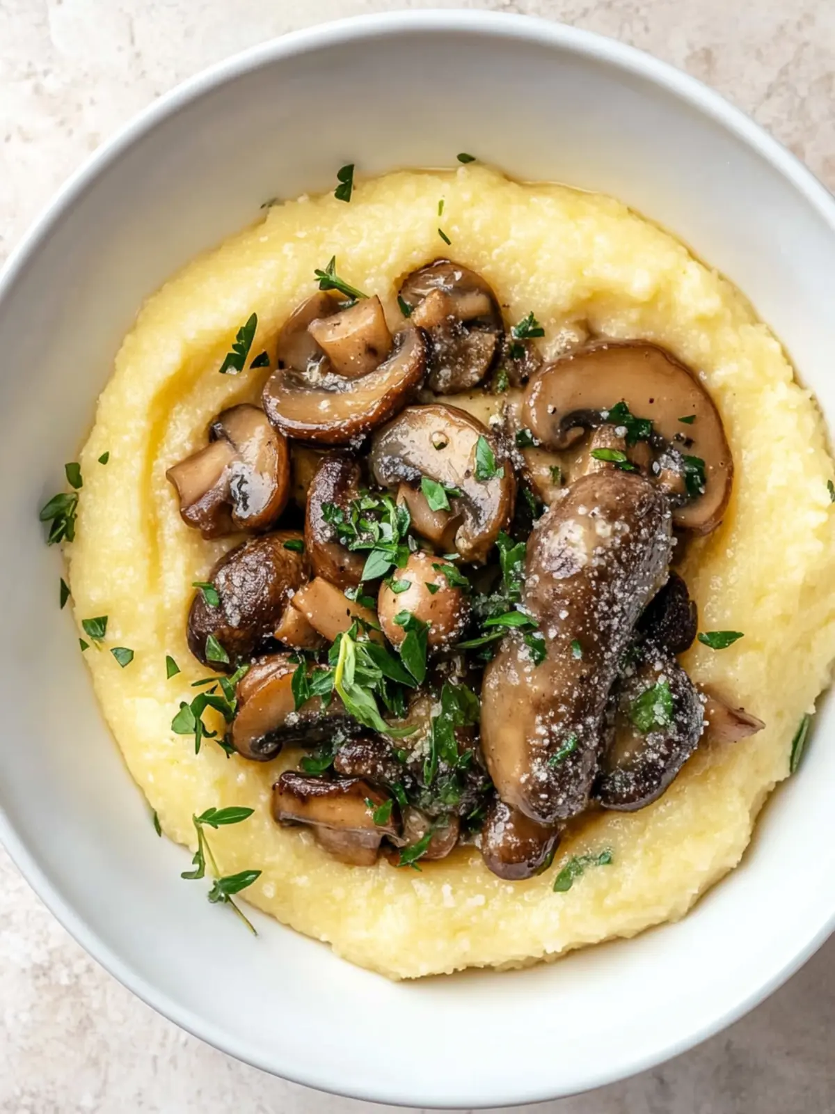Creamy Polenta Con Funghi for Cozy Comfort Food Lovers 3 Creamy Polenta Con Funghi