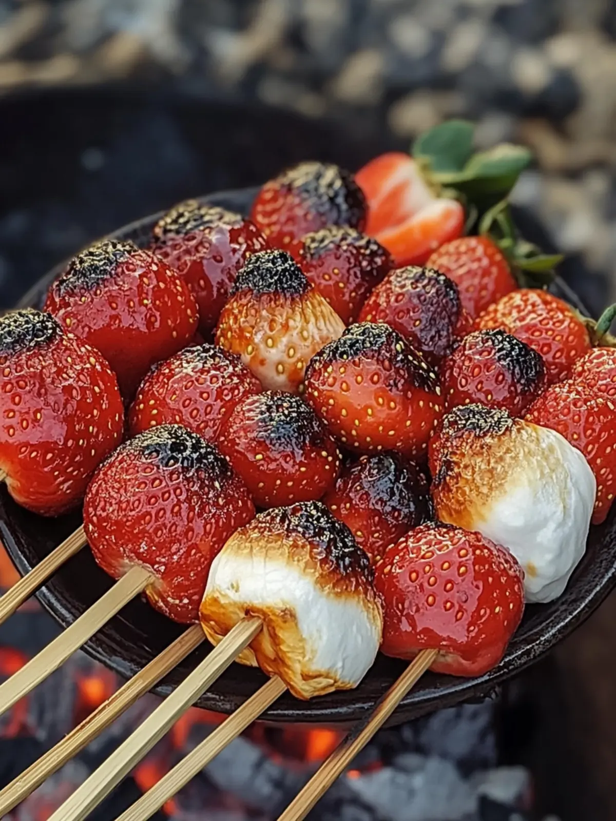 Campfire Strawberries: Sweet Treats for Cozy Nights Outdoors 5 Campfire Strawberries
