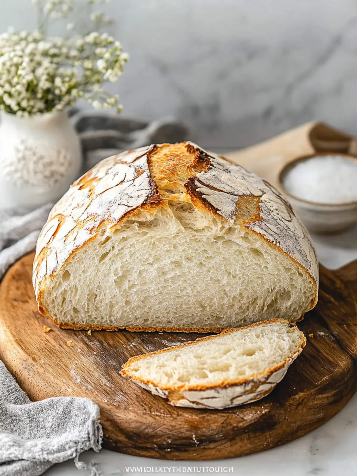 No Knead Salt Bread: Effortless Japanese Rolls for Everyone 2 No Knead Salt Bread