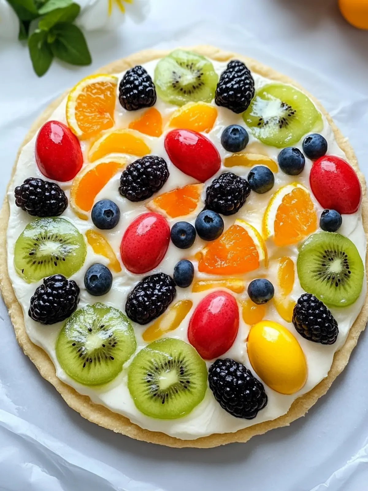 Create Delightful Easter Egg Fruit Pizza for Spring Celebrations 4 Easter Egg Fruit Pizza
