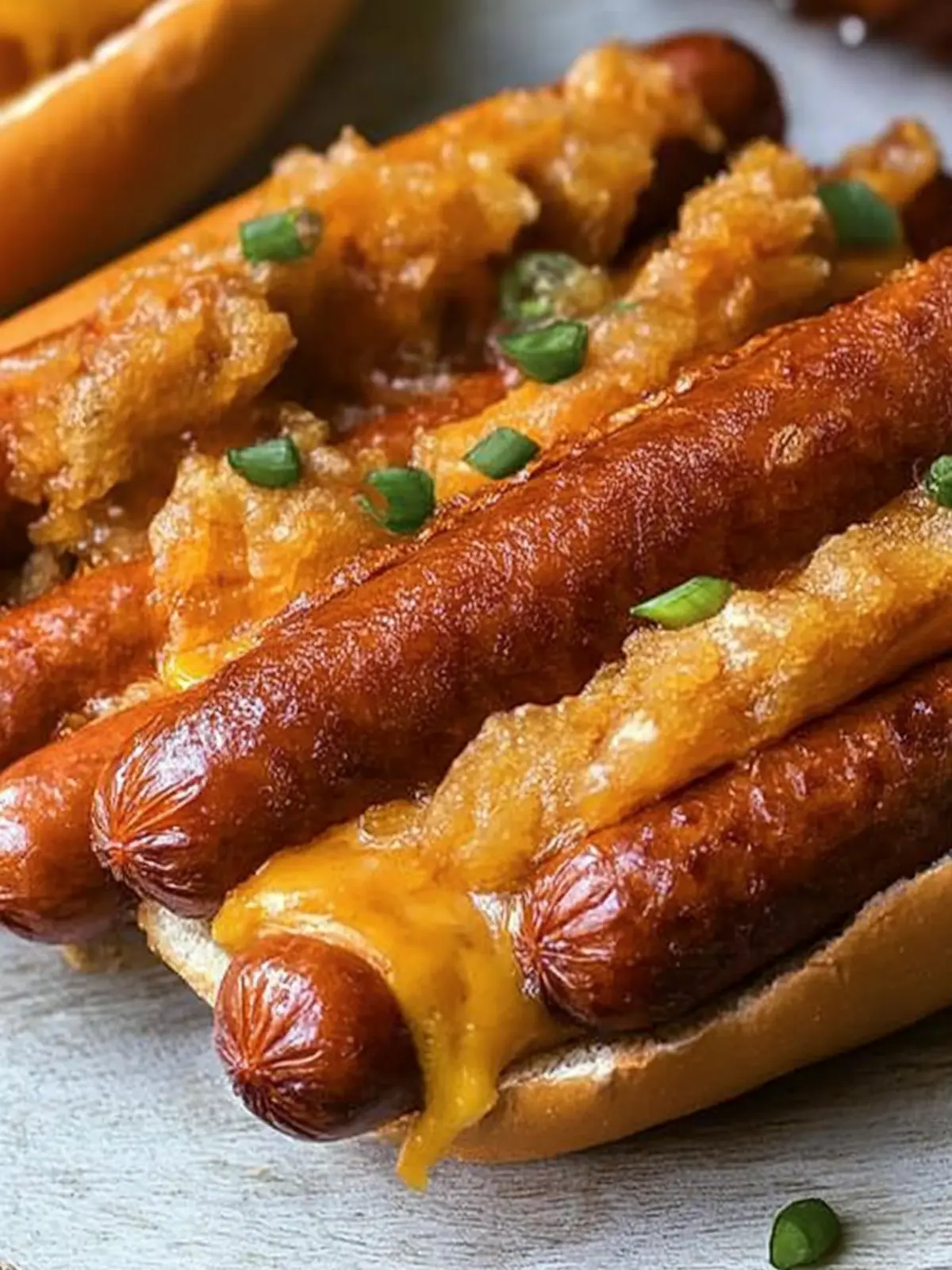 Melt-In-Your-Mouth Fried Cheese Hot Dogs in 20 Minutes 2 Fried Cheese Hot Dogs