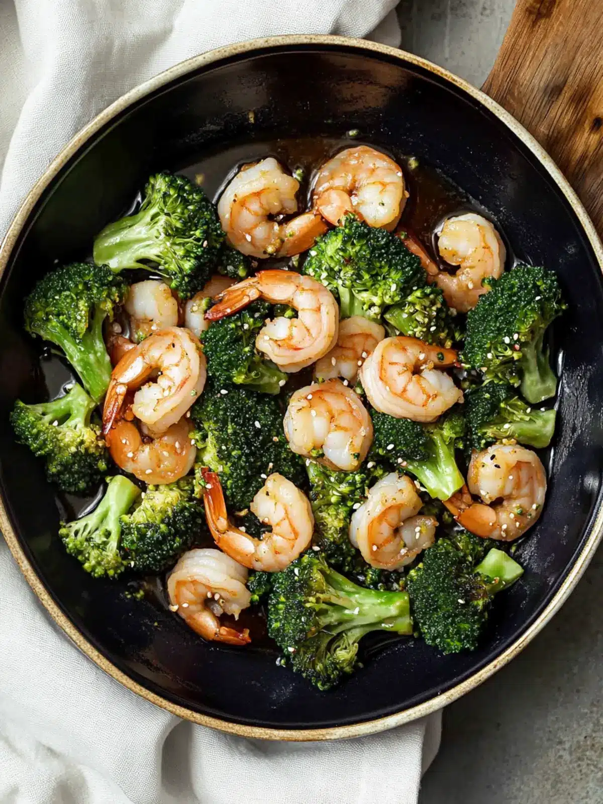 Quick & Easy Shrimp & Broccoli Stir Fry for Dinner Bliss 4 Shrimp & Broccoli Stir Fry