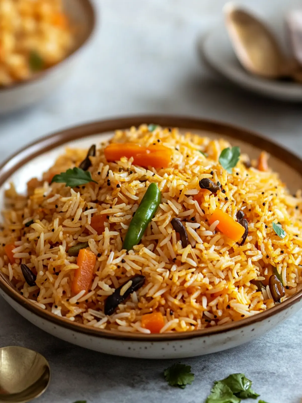 Savory Arabic Rice Pilaf with Spices and Nuts Delight 4 Arabic Rice Pilaf