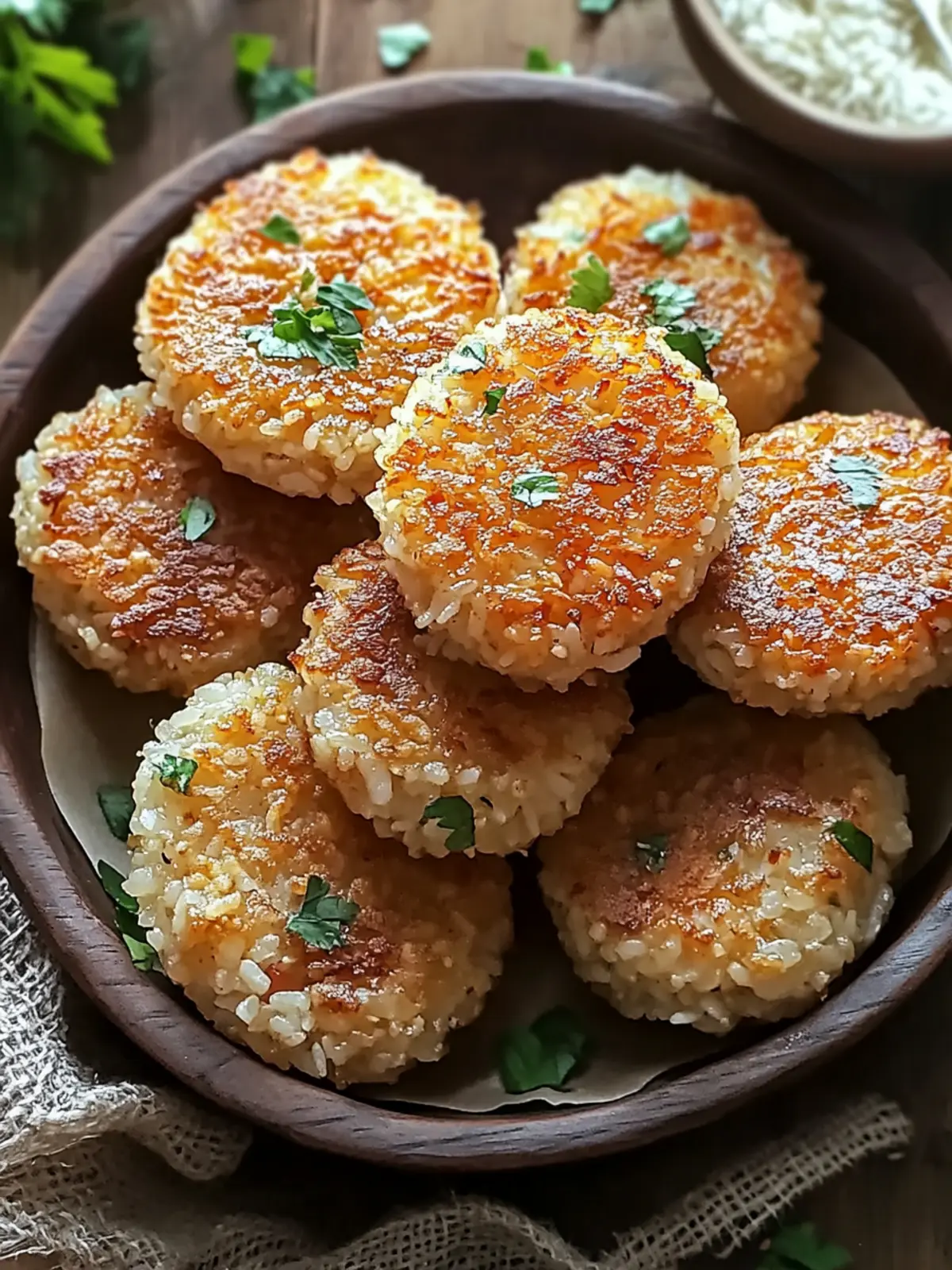 Crispy Rice Patties That Transform Leftovers Into Gold 2 Crispy Rice Patties