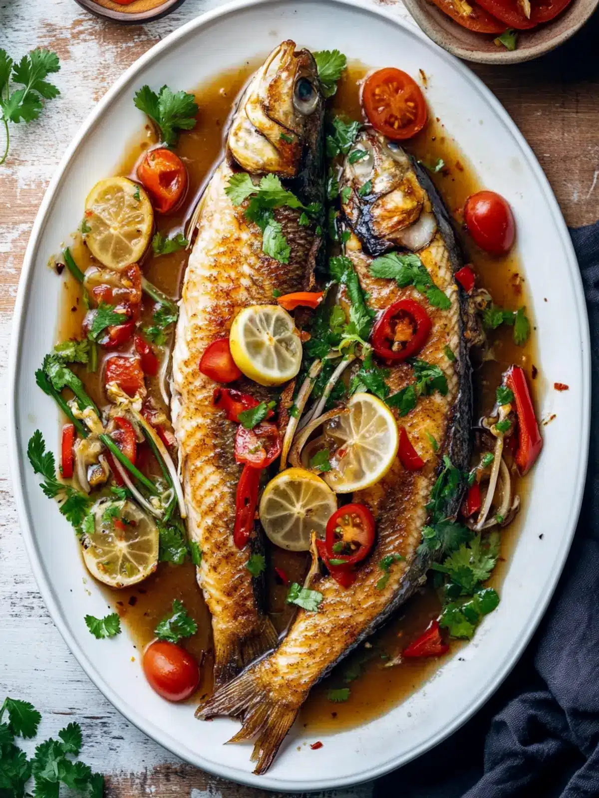 Savory Ginger Onion Fried Sea Bass for a Cozy Dinner Night 5 Ginger Onion Fried Sea Bass