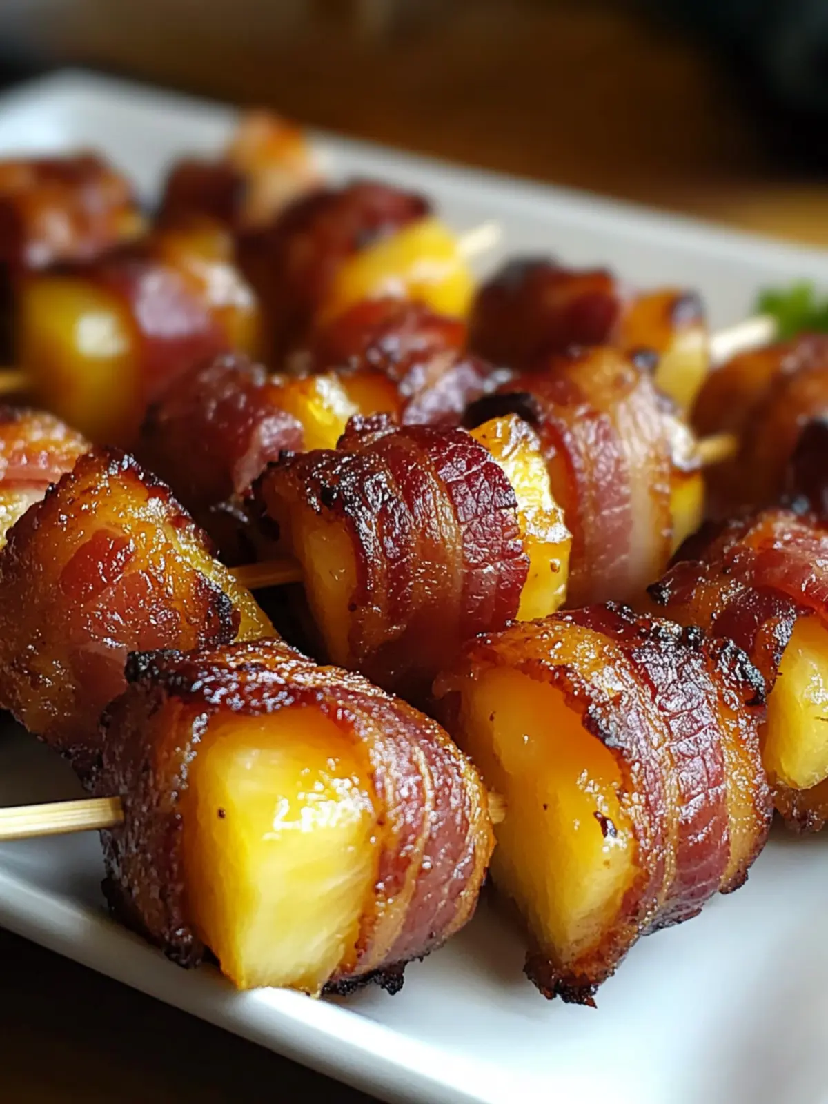 Savory Sweet Bacon-Wrapped Pineapple Bites You’ll Crave 4 Bacon-Wrapped Pineapple Bites