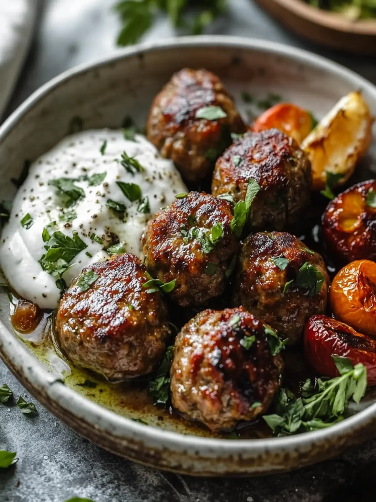 Savory Mediterranean Lamb Meatballs to Elevate Your Dinner 2 Mediterranean Lamb Meatballs