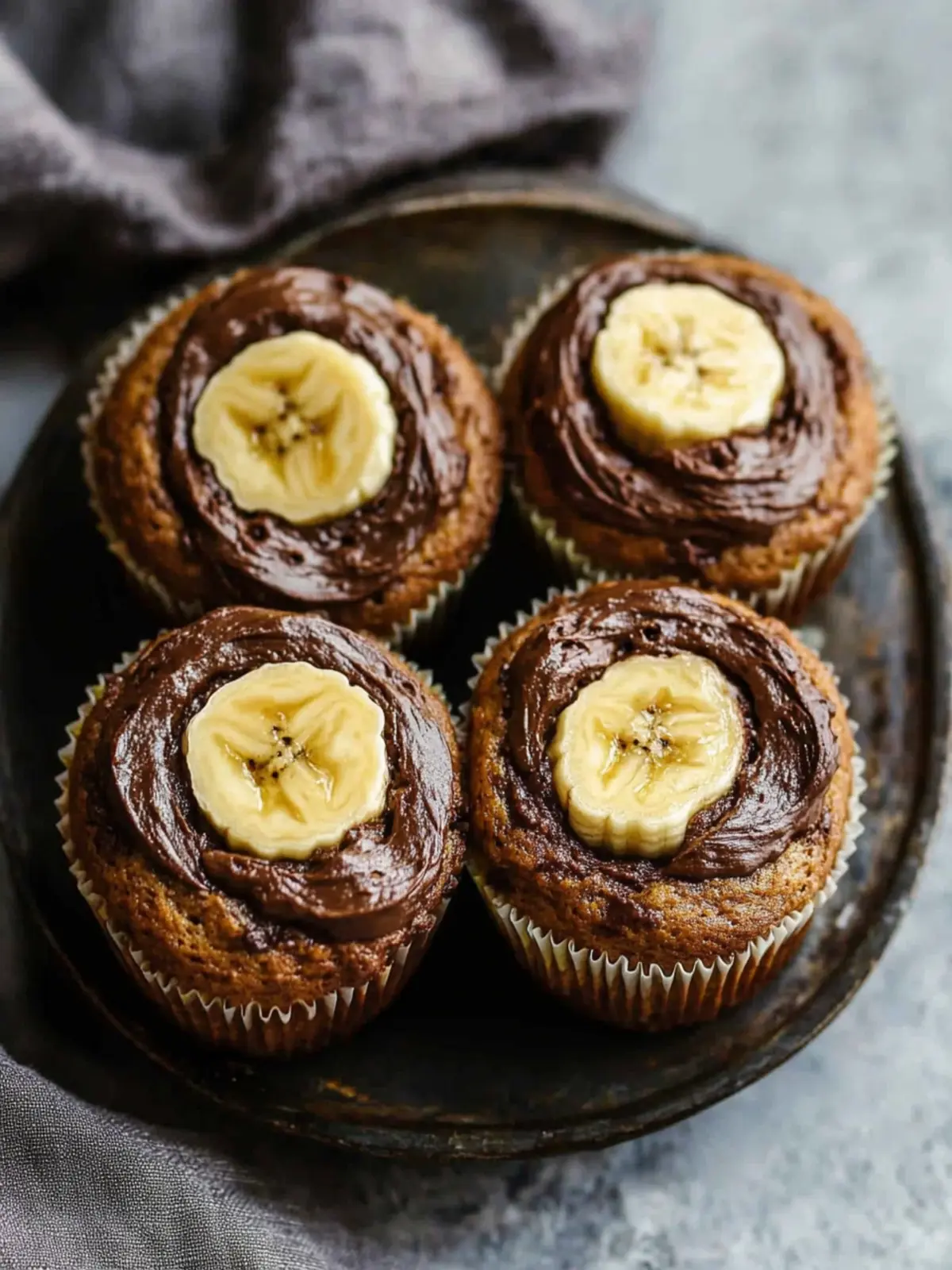 Indulge in Delicious Banana Nutella Muffins Made Easy 3 Banana Nutella Muffins